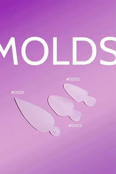 DNKa' Professional nail molds, 36pcs #0002 00541 фото