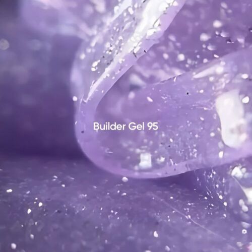 NAILSOFTHEDAY Builder gel 95 &mdash; лиловый световозвращающий гель для наращивания ногтей, 15 мл 01727 фото