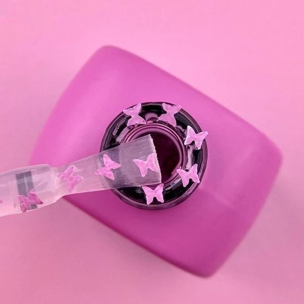 Топ для гель-лаку LUNAmoon Top Butterfly Pink 13ml 01678 фото