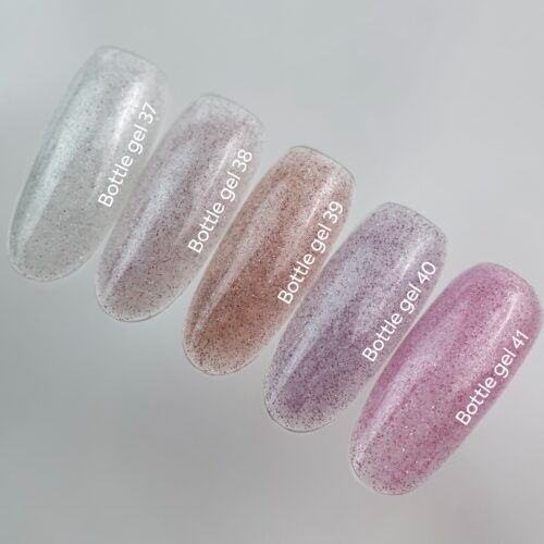 NAILSOFTHEDAY Bottle gel 38 &ndash; молочно-розовый светоотражающий гель для укрепления ногтей, 10 мл 01777 фото