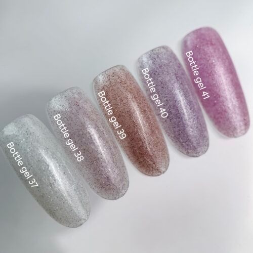 NAILSOFTHEDAY Bottle gel 38 &ndash; молочно-розовый светоотражающий гель для укрепления ногтей, 10 мл 01777 фото