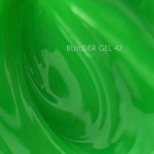NAILSOFTHEDAY Builder gel 42 &ndash; насыщенно-салатовый гель для наращивания ногтей, 15 мл 01631 фото
