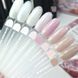 Nailsoftheday Cover base NEW Formula 28 - полупрозрачное пудро-розовое с серебряным шимером, камуфлирующее базовое покрытие для ногтей, 10 мл 00548 фото 3