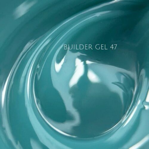 NAILSOFTHEDAY Builder gel 47&mdash; бирюзовый гель для наращивания ногтей, 15 мл 01636 фото