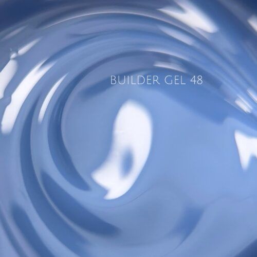 NAILSOFTHEDAY Builder gel 48 &mdash; блакитний гель для нарощування нігтів, 15 мл 01637 фото