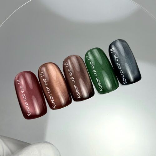 NAILSOFTHEDAY Korean cat eye 18 &ndash; темно-синий гель лак кошачий глаз, 10 мл 01249 фото