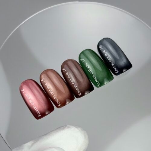 NAILSOFTHEDAY Korean cat eye 18 &ndash; темно-синий гель лак кошачий глаз, 10 мл 01249 фото