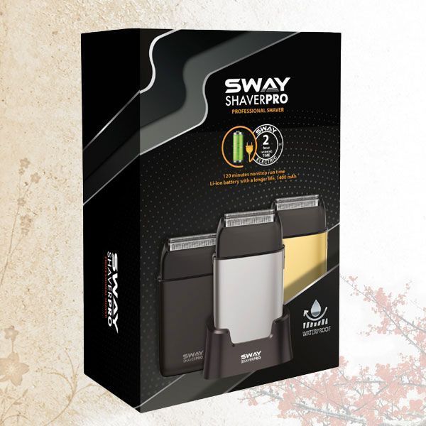 Профессиональная электробритва Sway Shaver Pro Gold 02138 фото