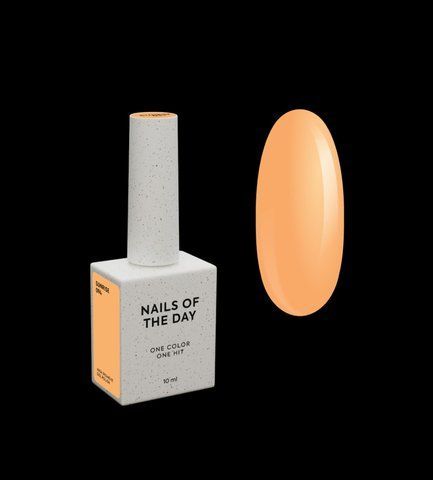 NAILSOFTHEDAY Gel polish Sunrise &mdash; теплый оранжевый гель-лак для ногтей, перекрывающий в один слой, 10 мл 01495 фото