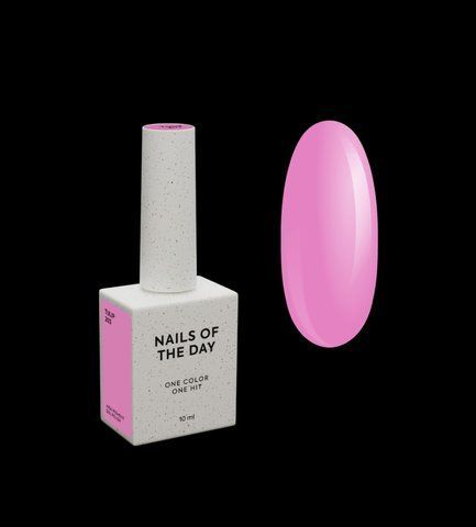 NAILSOFTHEDAY Gel polish Tulip &mdash; холодный розовый гель&ndash;лак для ногтей, перекрывающий в один слой, 10 мл 01496 фото
