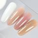 NAILSOFTHEDAY Polygel shimmer 08 &mdash; Полігель рожевий нюд з насиченим дрібним срібним шиммером, 30 г 00518 фото 5