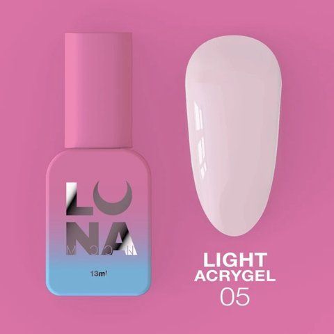 Рідкий Гель LUNAmoon Light Acrygel №5, 50 мл 01750 фото