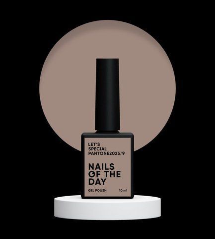 NAILSOFTHEDAY Let&rsquo;s special Pantone2025/9 &mdash; холодный кофейно-бежевый гель&ndash;лак для ногтей, перекрывающий в один слой, 10 мл 01311 фото