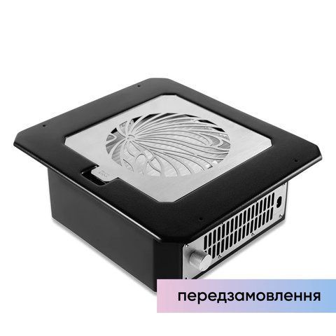 Настільна витяжка для манікюру з HEPA фільтром Microstop Prof (Вбудована) Black 02292 фото