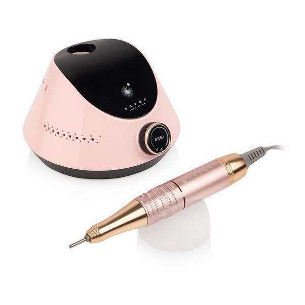 Фрезер для манікюру Bucos Nail Drill X2 PRO, 65 Вт, 35 000 об/хв BLUSH PINK 01314 фото
