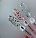 NAILSOFTHEDAY FUN! top 03 &mdash; фінішне покриття для нігтів з чорним арт-декором , без липкого шару, 10 мл 01217 фото 6