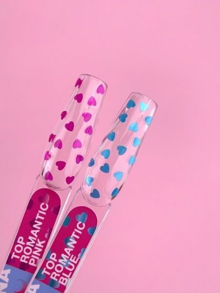 Топ для гель-лаку LUNAmoon Top Romantic Pink 13ml 01026 фото