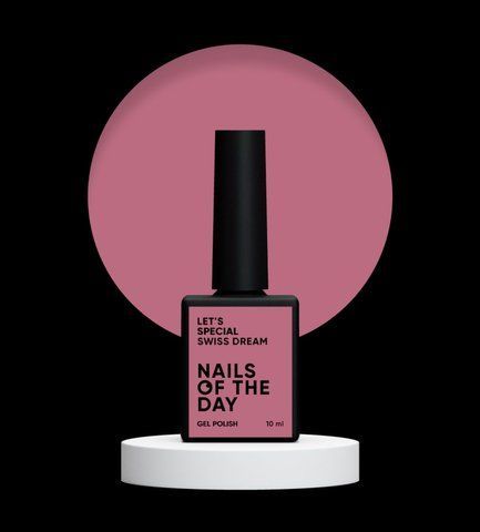 NAILSOFTHEDAY Let&rsquo;s special Swiss Dream &mdash; пыле-розовый гель-лак для ногтей, перекрывающий в один слой, 10 мл 01280 фото